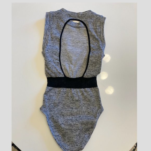 Grey Free People Bodysuit - Picture 5 of 5